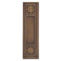 Brass Accents BRASS Accents A04-P7200-486 Nantucket 3-.75 in. x 13-.87 in. Push Plate Aged Brass A04-P7200-486